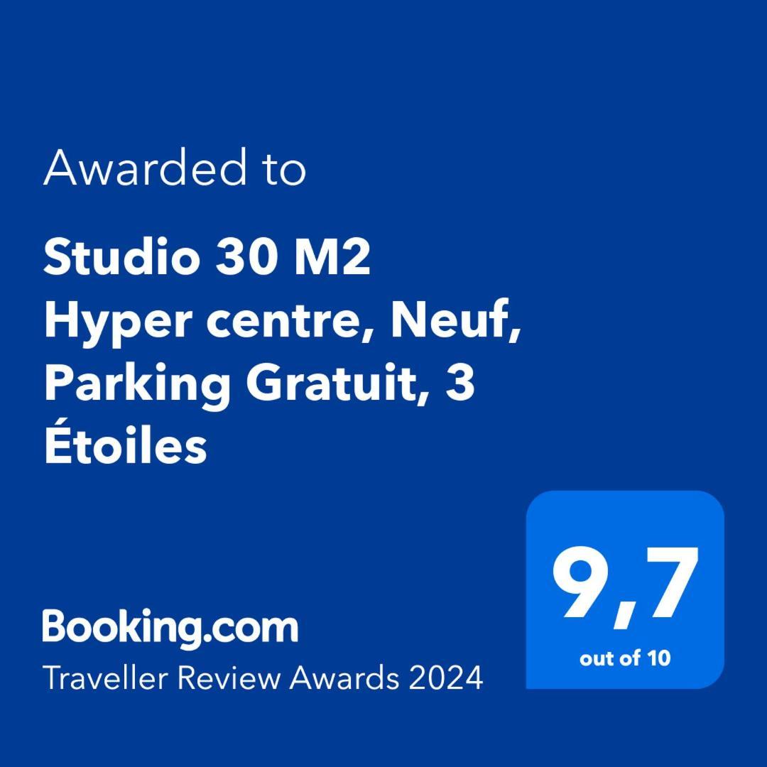 Studio 30 M2 Hyper Centre, Neuf, Parking Gratuit, 3 Etoiles Cannes Exteriér fotografie